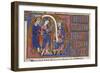 Jesus Before Caiaphas, in the Salvin Hours, 1275-English-Framed Giclee Print