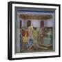 Jesus Before Caiaphas-Giotto di Bondone-Framed Giclee Print