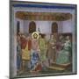 Jesus Before Caiaphas-Giotto di Bondone-Mounted Giclee Print