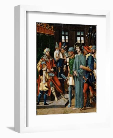 Jesus Before Pilate-null-Framed Giclee Print