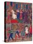 'Jesus Before Pontius Pilate', c1455, (1939)-Jean Fouquet-Stretched Canvas
