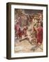 Jesus Being Crucified-William Brassey Hole-Framed Giclee Print