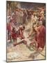 Jesus Being Crucified-William Brassey Hole-Mounted Giclee Print