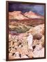 Jesus Being Led into the Wilderness to Be Tempted by the Devil-William Brassey Hole-Framed Giclee Print