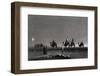 Jesus' Birth Magi Follow Star Across the Desert-R. Brandard-Framed Photographic Print