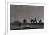 Jesus' Birth Magi Follow Star Across the Desert-R. Brandard-Framed Photographic Print