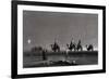 Jesus' Birth Magi Follow Star Across the Desert-R. Brandard-Framed Photographic Print