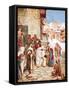 Jesus Blessing Little Children-William Brassey Hole-Framed Stretched Canvas