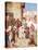 Jesus Blessing Little Children-William Brassey Hole-Stretched Canvas