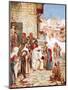 Jesus Blessing Little Children-William Brassey Hole-Mounted Giclee Print