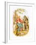 Jesus Blessing the Children-English-Framed Giclee Print