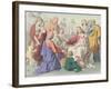 Jesus Blessing the Children-null-Framed Giclee Print