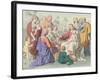 Jesus Blessing the Children-null-Framed Giclee Print