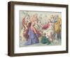 Jesus Blessing the Children-null-Framed Giclee Print