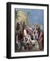 Jesus Blessing the Children-null-Framed Giclee Print