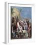 Jesus Blessing the Children-null-Framed Giclee Print