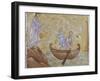 Jesus Calling Fishermen Peter and Andrew-null-Framed Art Print