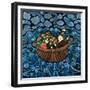 Jesus Calms the Storm, 1995-Laura James-Framed Giclee Print