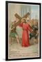 Jesus Carries His Cross. the Second Station of the Cross-null-Framed Giclee Print