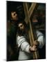 Jesus Carrying the Cross, circa 1535-Sebastiano del Piombo-Mounted Giclee Print