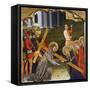 Jesus Carrying the Cross-null-Framed Stretched Canvas