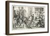 Jesus Casting the Moneylenders Out Ot the Temple-William Oliver-Framed Giclee Print