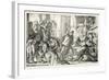 Jesus Casting the Moneylenders Out Ot the Temple-William Oliver-Framed Giclee Print