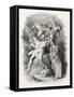 Jesus Casts Out Demons from an Afflicted Man-null-Framed Stretched Canvas