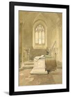 Jesus Chapel, Norwich Cathedral, C.1807-John Sell Cotman-Framed Giclee Print