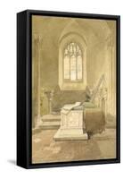 Jesus Chapel, Norwich Cathedral, C.1807-John Sell Cotman-Framed Stretched Canvas