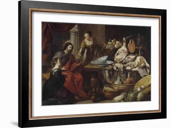 Jésus chez Marthe et Marie-Jan Fyt-Framed Giclee Print