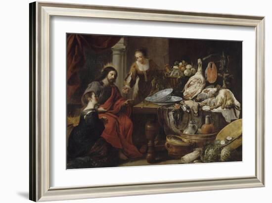 Jésus chez Marthe et Marie-Jan Fyt-Framed Giclee Print