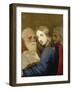 Jesus Christ Aged Twelve, Among the Scribes, 1807-Johann Friedrich Overbeck-Framed Giclee Print