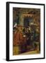 Jesus Christ. Aged Twelve, Among the Scribes-Hans Fries-Framed Giclee Print