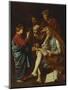 Jesus Christ, Aged Twelve, Among the Scribes-Matthias Stomer-Mounted Giclee Print