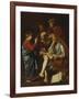 Jesus Christ, Aged Twelve, Among the Scribes-Matthias Stomer-Framed Giclee Print