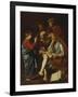 Jesus Christ, Aged Twelve, Among the Scribes-Matthias Stomer-Framed Giclee Print