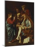 Jesus Christ, Aged Twelve, Among the Scribes-Matthias Stomer-Mounted Giclee Print