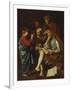 Jesus Christ, Aged Twelve, Among the Scribes-Matthias Stomer-Framed Giclee Print