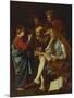 Jesus Christ, Aged Twelve, Among the Scribes-Matthias Stomer-Mounted Giclee Print