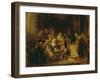 Jesus Christ, at Age Twelve, Among the Scribes in the Temple-Gerbrand Van Den Eeckhout-Framed Giclee Print