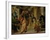 Jesus Christ. at the Age of Twelve, Among the Scribes-Rudolf Stahel-Framed Giclee Print