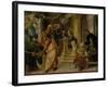 Jesus Christ. at the Age of Twelve, Among the Scribes-Rudolf Stahel-Framed Giclee Print