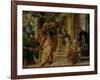 Jesus Christ. at the Age of Twelve, Among the Scribes-Rudolf Stahel-Framed Giclee Print