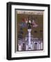 Jesus Christ Carried by Angels from Minaret of Mosque in Damascus, from 'Zubdet ut Tevarih'-null-Framed Giclee Print