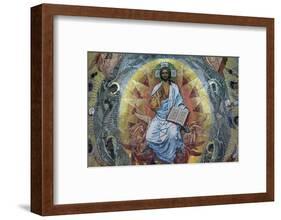 Jesus Christ, Church of Our Saviour on Spilled Blood (Church of the Resurrection-Godong-Framed Photographic Print