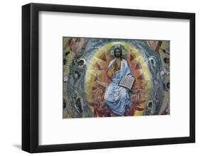 Jesus Christ, Church of Our Saviour on Spilled Blood (Church of the Resurrection-Godong-Framed Photographic Print