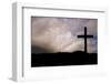 Jesus Christ Crucifixion on Good Friday Silhouette-Veneratio-Framed Photographic Print