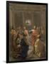 Jésus-Christ instituant l'Eucharistie-Nicolas Poussin-Framed Giclee Print