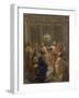 Jésus-Christ instituant l'Eucharistie-Nicolas Poussin-Framed Giclee Print